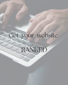 Get your website ranked...